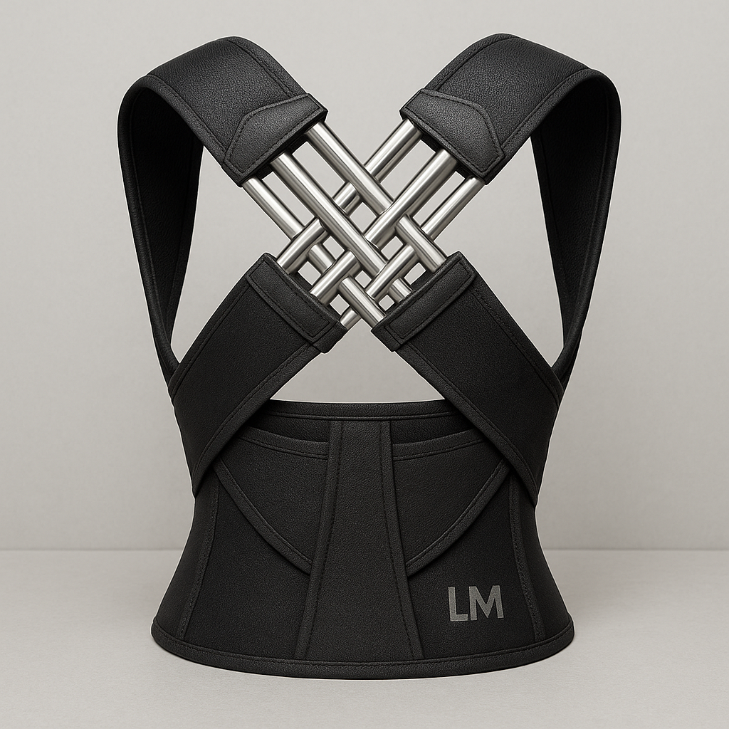 SpineCare™ Corrector de Postura Ortopédico Unisex | Ajustable, Ergonómico y Cómodo | Alivio de Dolor y Soporte Diario