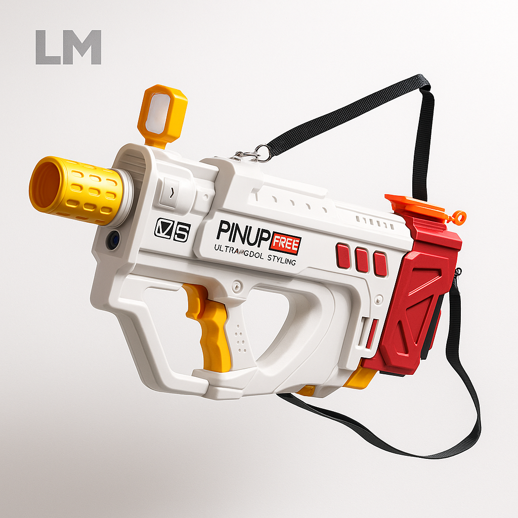 AquaForce™ Pistola de Agua Eléctrica Automática 800cc | Recargable, Largo Alcance y Gran Potencia