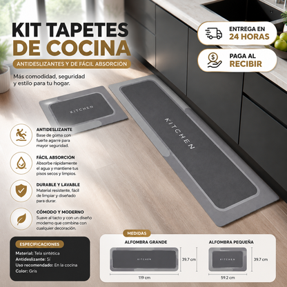 🫧 Pack de alfombrillas antideslizantes y de fácil absorción 🔥