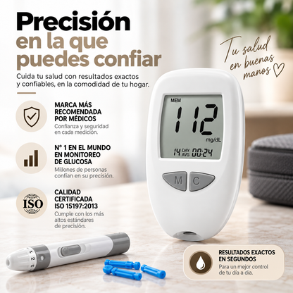 Kit Completo de Control de Glucosa