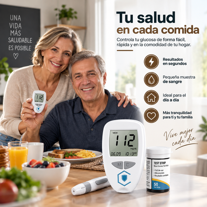 Kit Completo de Control de Glucosa