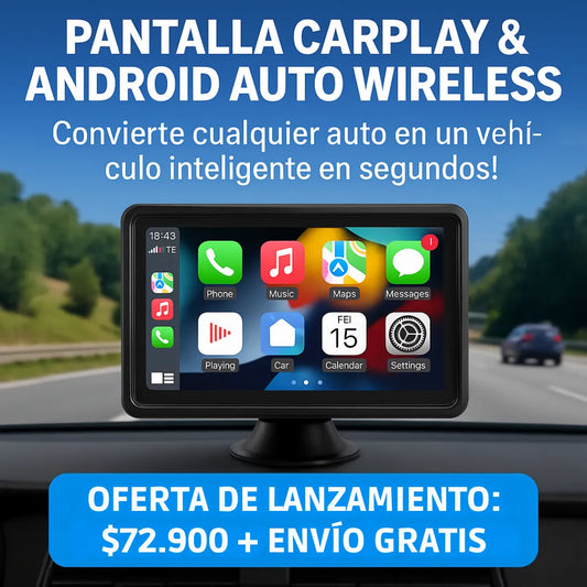 CARPLAY WIRELESS PRO: CONDUCE CON ESTILO Y TECNOLOGÍA